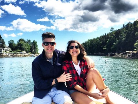 Casey Jost and Lisa Kleinman travel picture